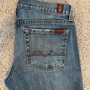 7 For All Mankind Blue Jeans